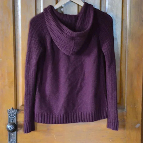 ATHLETA Maroon Merino Wool Sweater - Picture 2 of 4